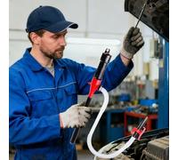 Pompa Di Trasferimento Liquidi Alimentata A Batteria | Dispensatore a Sifone per Acqua - Pompa di Trasferimento Piccola - Per Trasmissione Acquario Barca Auto Camper Generatore Tosaerba E Cantiere Di