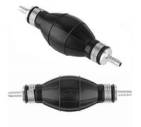 Pompa di travasamento manuale da 6 mm (2 pezzi) piccolo flusso, pompa di aspirazione universale per benzina, acqua, olio, liquidi, pompa carburante per auto, giardino, barca, tosaerba