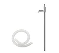 Pompa di Travaso Olio Facile da Usare, size to 2, Estrattore D Olio Manuale Dritto In Acciaio Inossidabile, Dimensioni 137 Cm
