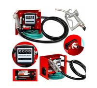 Pompa Diesel 230V 375W Olio Combustibile Carburante Serbatoio 40L/Min Contatore