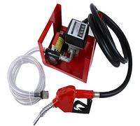 Pompa diesel autoadescante 50 l/min, 230 V, con contatore automatico, pistola, pompa per carburante, pompa per benzina, beccuccio per carburante Frederimo