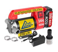 Pompa diesel, pompa acqua, pompa gasolio, biodiesel, autoadescante - pompa Universal-Star ACCU 260-4.2 - 24V - pompa a batteria, MOTORE potente