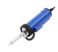 Pompa dissaldante 2 in 1, 350 W, per saldatore elettrico, aspiratore per saldatura e riscaldamento, pompa di saldatura per la rimozione della saldatura, aspiratore con ugelli dissaldanti, 1 mm, 1,5 mm