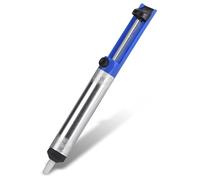 Pompa Dissaldante Alta Suzione, Solder Sucker Professionale Penna Dissaldante, Pompe Dissaldanti in Metallo in Alluminio per Laboratorio/Scuola/Servizio/Casa/Industria (Blu)