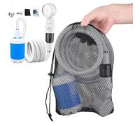 Pompa Doccia Da Campeggio - Pompa Doccia Impermeabile,Elettrico Adatto Per Lavaggio Auto Campeggio Rv Bagno Sport Giardino Animali Escursionismo