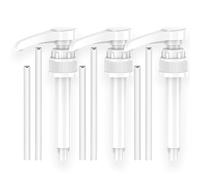 Pompa dosatrice per Best Body Nutrition, 3 pezzi Vital Drink Primo Pompa Distributore riutilizzabile per bottiglie da 500 ml/1000 ml con 3 tubi lunghi e 3 corti