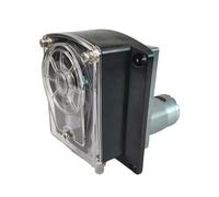 Pompa dosatrice peristaltica 12V 24V, portata elevata for laboratorio analitico di acquari(Silicone tubing,12V)