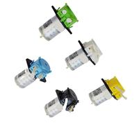 Pompa dosatrice peristaltica fai da te da 12 V per acquario, laboratorio, acqua analitica, con tubo e connettori Pharmed BPT 2 x 4