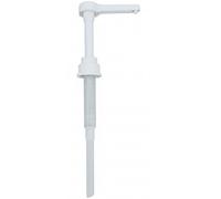 Pompa dosatrice, pompa dispenser bianca per tanica da 5 litri, filettatura DIN 45, 30 ml, per gel o sapone, GFL, PRIJA, Anyah, Geneva Guild, sapone per hotel (2)
