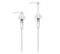 Pompa dosatrice - Pompa dosatrice per sapone, gel, detergente, liquidi e olii per bottiglie, caraffe e fusti da 1, 2, 5 o 10 litri. Anello da 42 mm. Dosaggio 30 ml.