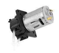 Pompa Dosatrice, Pompa Peristaltica 12V 1x3 Pompa Dosatrice per Liquido Peristaltico Testa del Tubo Peristaltico Fai-da-te per Analisi Chimiche del Laboratorio 'acquario (BLACK)