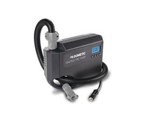 Pompa elettrica 12 V Dometic Gale con schermo digitale e 6 adattatori Nero e grigio - Nouvo