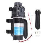 Pompa elettrica a membrana Pompa booster autoadescante a pressione dell'acqua da 120 W - 45 PSI 4 GPM Testa da 130 m Porta G1/2 Costruzione ABS Compatibile con e