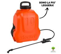POMPA ELETTRICA A ZAINO STOCKER 238 BATTERIA INCLUSA 10L NEBULIZZATORE 2,5 bar