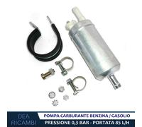 POMPA ELETTRICA CARBURANTE UNIVERSALE BASSA PRESSIONE 0,3 bar - 85 l/h 02P004