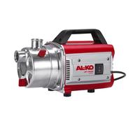 AL-KO Jet 3000 Inox Classic - Pompa da giardino - potenza motore 650 Watt, portata max. 3100 l/h, altezza massima di mandata, prevalenza 35 m, aspirazione da 8 metri