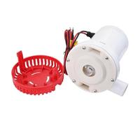 Pompa elettrica for acqua, pompa di sentina sommergibile da 12 V a 24 V, utilizzata in barche, idrovolanti, camper, case galleggianti, 1500 GPH, 2000 GPH, sollevamento di 5 m.(1500GPH,12V)