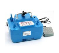 Pompa elettrica for palloncini con timer e controllo a pedale, pompa for palloncini, gonfiatore automatico a doppio ugello, design a doppio ugello, gonfiaggio