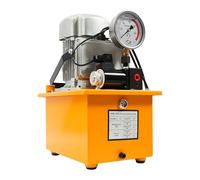 Pompa elettrica idraulica da 750 W, pompa per trapano con valvola a pedale, velocità di rotazione 1400 giri/min. Adatto per sollevare, pressare, piegare, raddrizzare, tagliare e montare