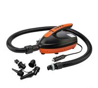 Pompa elettrica LCD 6 ugelli per gonfiaggio rapido di materassi ad aria e tavole da paddle 12 V DC