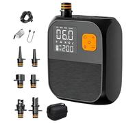 Pompa elettrica Paddle,Gonfiatore Pompa 25PSI,Pompa ad aria portatile Sup | 8000mAh Pompa Aria Ricaricabile,Luci LED,Gonfiaggio a due fasi,Adatto per Kayak,Vele,Tende
