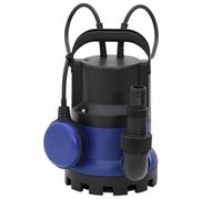 Pompa elettrica per acque sporche da 400 W, pompa sommersa con alloggiamento in metallo e cavo da 10 m, per giardino, cantina, drenaggio e acque reflue, altezza massima di erogazione 5 m, robusta