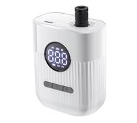 Pompa elettrica per bicicletta, compressore d'aria portatile da 480 mAh con alta pressione 150 PSI, ricarica di tipo C, display digitale, gonfiaggio rapido per biciclette, moto e veicoli elettrici