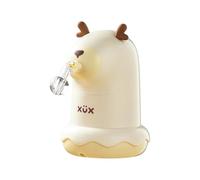 Pompa elettrica per bottiglia d'acqua per erogatore di acqua potabile Pompa di ricarica portatile con lunga durata della batteria per viaggi, campeggio, cucina e uso domestico, beige