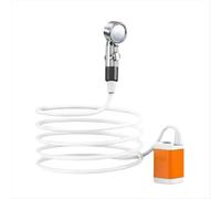 Pompa elettrica per doccia impermeabile IPX7 con schermo LCD ricaricabile portatile