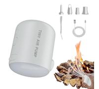 Pompa elettrica per gonfiabili - Rechargeable Mattress Inflator with LED Light | Outdoor Gear 2200mAh Inflation Blow Tool for Home Travel Camping Picnics