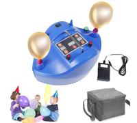 Pompa elettrica per palloncini, 1200 W, portatile, con contatore timer digitale e interruttore a pedale per eventi e vari palloncini