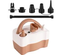 Pompa Elettrica Per Palloncini, 550W 5-Bocchette Portatile, Macchina Per Gonfiare Palloncini, per Materassini, Galleggianti, Laurea, Matrimonio, Eventi Aziendali, Vacanza, Addio al Nubilato