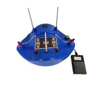 Pompa elettrica per palloncini, pompa ad aria di precisione, gonfiaggio a palloncino con contatore timer digitale, temporizzazione a doppio foro e quantitativa, con pedali, per vari palloncini