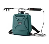 Pompa Elettrica per Piante 12L Nebulizzatore a Batteria Pompa Irroratrice a 2 Velocità Regolabile Spruzzatore a Pressione Elettrico a Zaino Ricaricabile