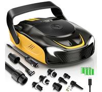 Pompa Elettrica per SUP 50 PSI, Pompa ad Aria Ricaricabile, con Gonfiaggio/Sgonfiaggio Intelligente e Luce LED, Ideale per Tavole SUP, Kayak, Moto, Palloni, Materassini Gonfiabili