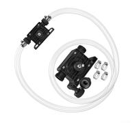 Pompa elettrica per trapano, pompa di trasferimento dell'acqua autoadescante per cambio olio, benzine, trasferimento diesel, pompa manuale portatile con kit di tubi flessibili