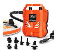 Pompa Elettrica SUP 12V Gonfiatore Portatile 22 PSI per Paddle Board