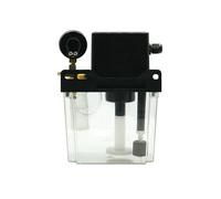 Pompa elettromagnetica per lubrificazione, Pompa dell'olio elettromagnetica con manometro 0,5L 1L 2L AC 110V 220V for macchina CNC(AC110V,CN-2L DUAL DISPALY)