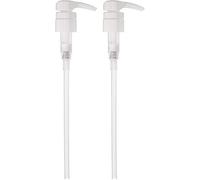 Pompa erogatrice universale, perfetta per shampoo e balsamo, adatta per bottiglie di marche più diffuse da 26 cm, 2 flaconi per shampoo, pratica e professionale