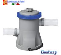 Pompa Filtrante per Piscina 1249 l/h Bestway Modello 58381 Filtro Depuratore