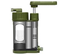 Pompa Filtro Acqua Portatile | Pompa Manuale Per Purificatore D'acqua Per Ingranaggi Di Emergenza,Purificatore Per Soluzioni D'acqua Per Esterni, Portatile E Leggero Per L'escursionismo In Campeggio