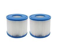 Pompa Filtro Best-Way 58381, Compatibile Con Flowclear, Filtro Di Ricambio Di Tipo I For Piscina Termale Lay-Z-Spa(2pcs)