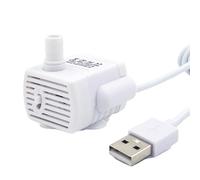 Pompa fontana per animali domestici - Pompa del distributore d'acqua | Sostituzione della pompa del distributore d'acqua per animali domestici ultra- | Pompa acqua trasparente da