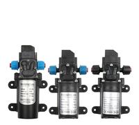 Pompa for acqua a membrana microelettrica DC12V 60W/70W con interruttore automatico, pompa for acqua a spruzzo ad alta pressione for lavaggio auto da 5 l/min(60W B)
