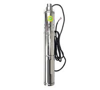 Pompa For Acqua Da 150 W E 12 V CC, Solare For Pozzi Profondi In Acciaio Inossidabile Con Controller Intelligente For Sommergibile Fotovoltaica Agricola Controllo Della Portata D'Acqua