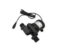 Pompa for acqua IP68 DC 12V 24V con albero in acciaio inossidabile senza spazzole da 1/2" for scaldabagno solare, doccia, circolazione, fontana, pressurizzazione(24V wiring,Pump and EU adapter)