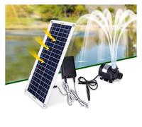 Pompa for acqua solare senza spazzole da 50 W, 800 l/h, set di pompe for fontana solari sommergibili ultra silenziose, decorazione for laghetto con pesci e fontana da giardino(Without Battery)