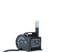 Pompa for fontana sommergibile da 5 V, 0-600 l/h, piccola, regolabile su 8 livelli, con sollevamento da 0 a 2,1 m, ricarica USB e base a ventosa.(QR75C)