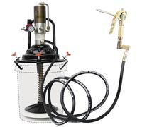 Pompa for grasso ad aria compressa, pompa grasso lubrificazione pneumatica portatile, pompa pneumatica for erogazione di grasso 60:1, pompa di riempimento for grasso ad alta pressione da 0,85 l/min