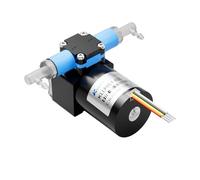 Pompa for liquidi a membrana a basso flusso KLLP80 da 80 ml/min Motore brushless 12V 24V DC 6000H Aspirazione 5m Con diaframma FFKM(KLLP80-F-B24)